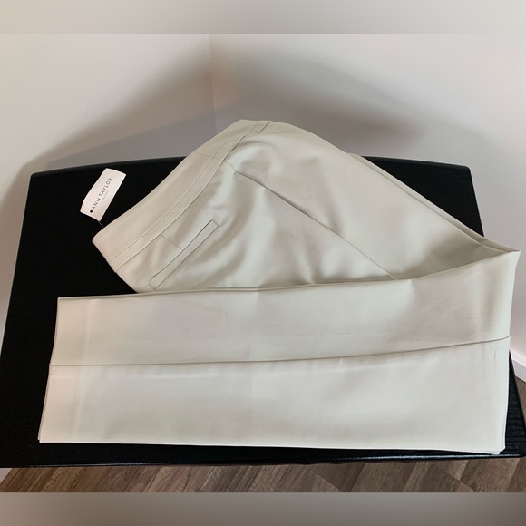 Ann Taylor Modern Fit Slim Leg Size 4 Khaki Women’s - Picture 3 of 7